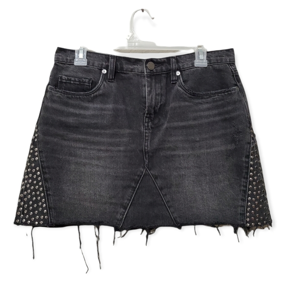BLANKNYC Studded Denim Mini-Skirt 27 - Picture 10 of 16